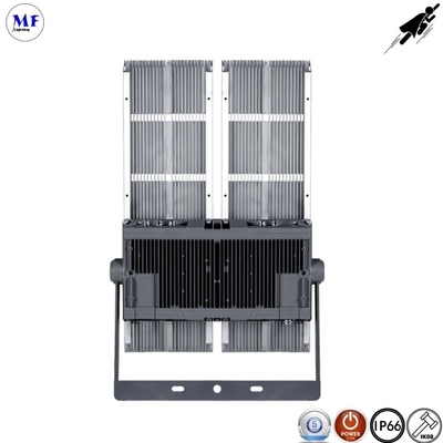 150W-1200W IP66 IK08 High Power Stadium Light Waterproof 140LM/W CRI80 High Mast Flood Light 5000K For Baseball Field