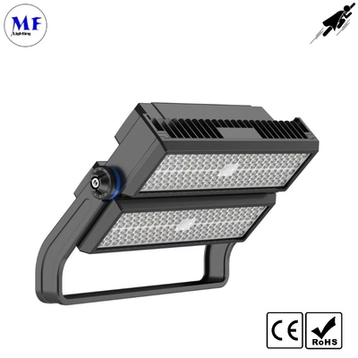 600W Waterproof IP66 LED Stadium High Mast Light 4000K/5000K/6500K 80ra Flicker-Free IK10 For Tennis Court