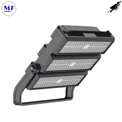 600W Waterproof IP66 LED Stadium High Mast Light 4000K/5000K/6500K 80ra Flicker-Free IK10 For Tennis Court