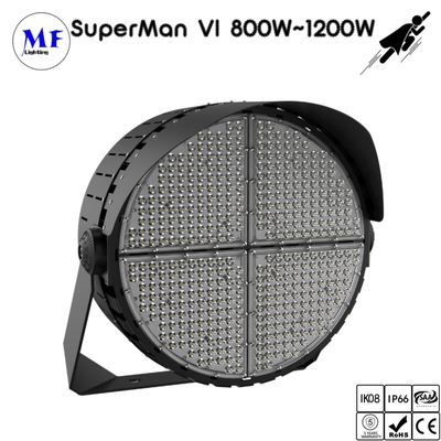 Stadium Sport Lighting Floodlight LED Flood Light IP66 Waterproof Ik10 300W-1200W With Dimming For Golf Course