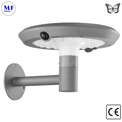 Factory Price Grey Housing Color LED Solar Street Light Solar Wall Light with Push Button Switch for Garden Lighting
