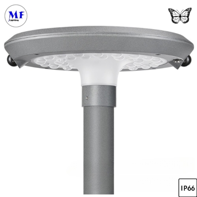 Outdoor LED Solar Garden Light IP66 Waterproof Solar Wall Pillar Garden Street Light Road Lighting With Sensor