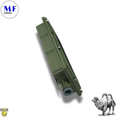 IP65 Waterproof Fire Proof ATEX 3hours Emergency Battery Time Explosion Proof 4W Green LED Exit Light For Factory Warehouse Oil Gas Station