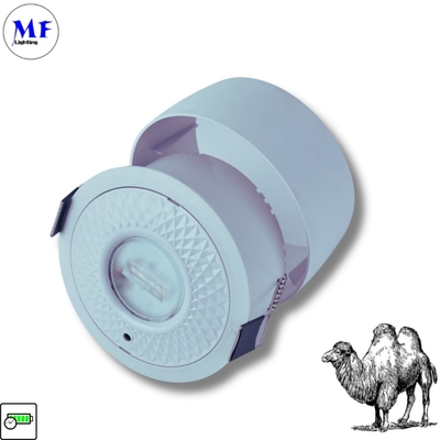 Heat Releasing Fire-Resistance 2hours 8W Backup Surface Recessed Mounting Downlight LED Emergency Down Light for Office Shopping Mall Market Hotel