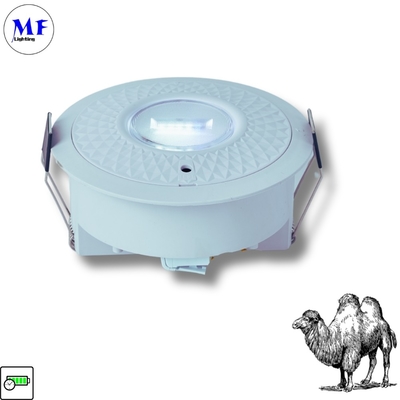 Heat Releasing Fire-Resistance 2hours 8W Backup Surface Recessed Mounting Downlight LED Emergency Down Light for Office Shopping Mall Market Hotel