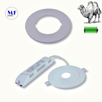 LED Emergency Spot Down Light  ABS PC IP43 3W Back up Lithium Battery for School Hospital Subway Train Stations