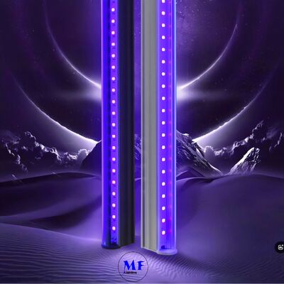 Factory Price IP43 PC Aluminium 6W 85 265V AC 5V DC Black Light for 3D Resin Curing Glow Filament Gel Nail Curing Pet Urine Detector Ink Curing Adhesive Curing