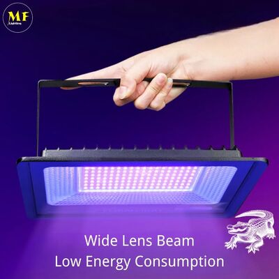 Factory Price No Harm IP66 Waterproof Adjustable Body Aluminum Material UV Curing Flood Light for Paint Printing Nails Repair Resin Ink 3D Resin Curing