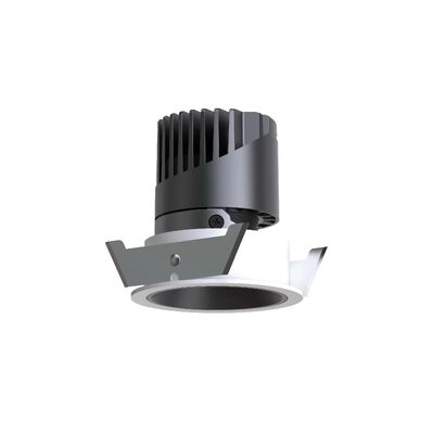 High CRI90 Eye Protection LED Recessed Ceiling Down Light, Frameless Design 15W COB Spot Light for Commercial & Residential Home Lighting