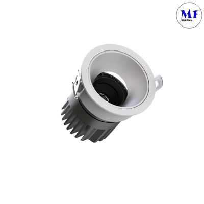 Angle Adjustable Recessed 7W 10W 12W 15W 20W 25W 30W 55mm-95mm IP44 Indoor Downlight Smart CCT Power Dimmable Dimming Tunable Room Hotel Spot LED Down Light