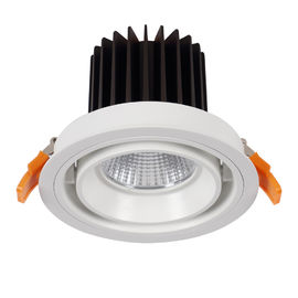 28 W White Aluminum High Power COB LED Spot Light Fittings IP20 Adjustable Beam Angle