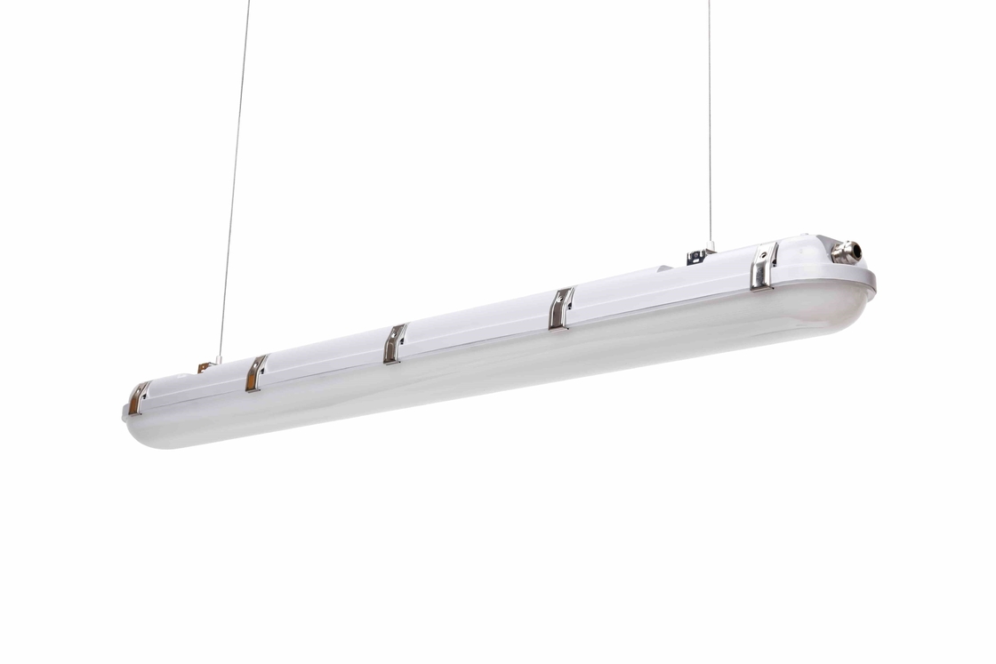 LED IP65 Weatherproof Vapor Tight Lights Long Lifespan For Garage
