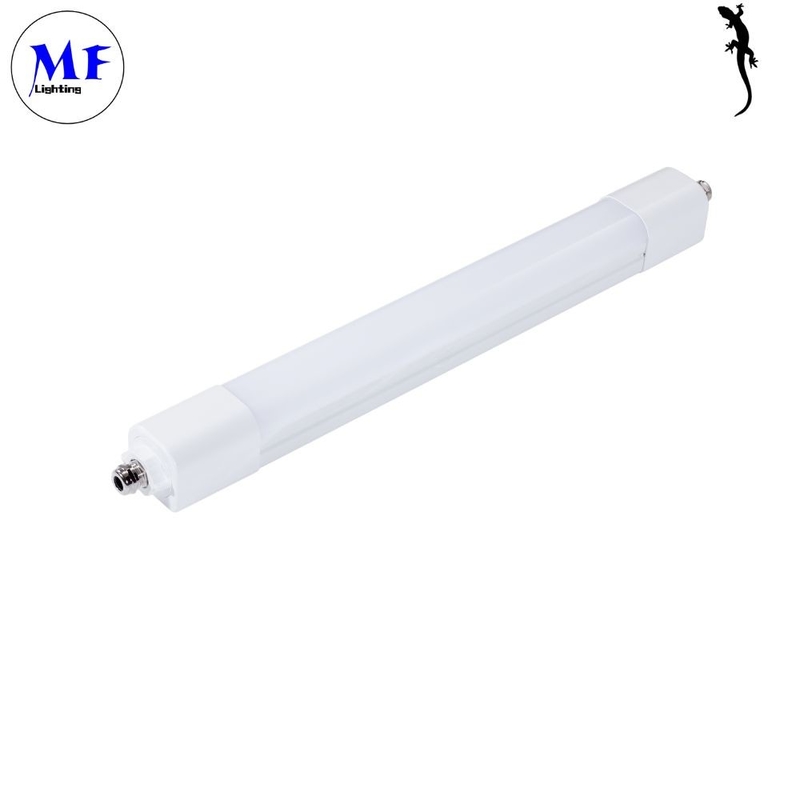 IP66 Waterproof Dustproof LED Tri-Proof Light CRI>80 18W Outdoor 130lm/W Lamp Fixture for Factory, Retail Stores