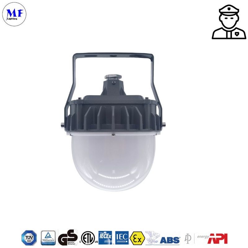 IP66 IK10 IEC Certifiled 20W 40W 60W Dimmable Explosion Proof Light For Ocean Vessel Pumping Station