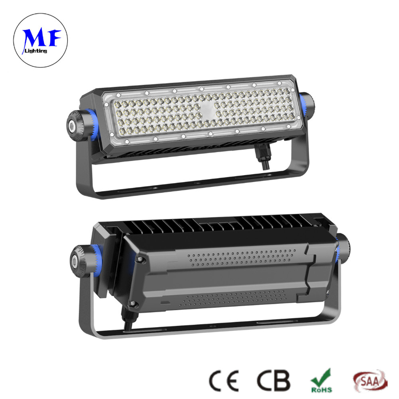 ADC12 IP66 Adjustable LED Flood Tunnel Light  With L Shape Bracket For Railway Tunnel Highway Tunnel