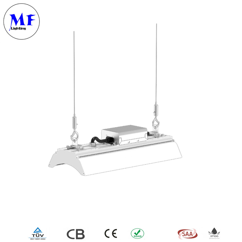 50W 100W 150W 200W IP66 Aluminum Linear LED High Bay Light With 5years Warranty For  Warehouse Factory