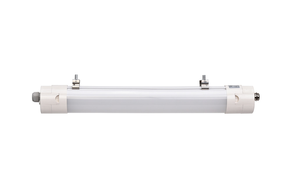 120 Deg IP66 150lm/W LED Triproof Light SMD2835 With Emergency Sensor For Outdoor Warehouse