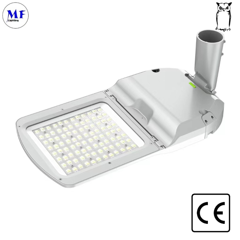 80W High Lumen LED Roadway Light IP66 IK08 Dustproof 3000K 70/80Ra Aluminum For Highway