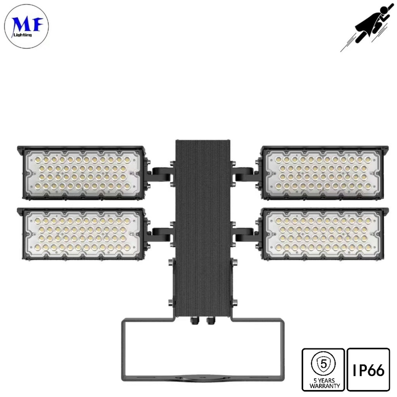 5 Years Warranty 600W 155lm/W LED Stadium Soprt Light  IP66 2700K/3000K/4000K/4500K/5000K/5700K for Parking Lots
