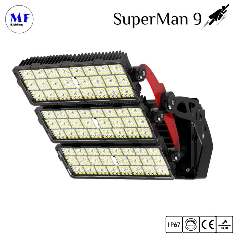 Sports Stadium LED Floodlight 300W-1600W IP66 Waterproof For Stage Concert Football Soccer Field