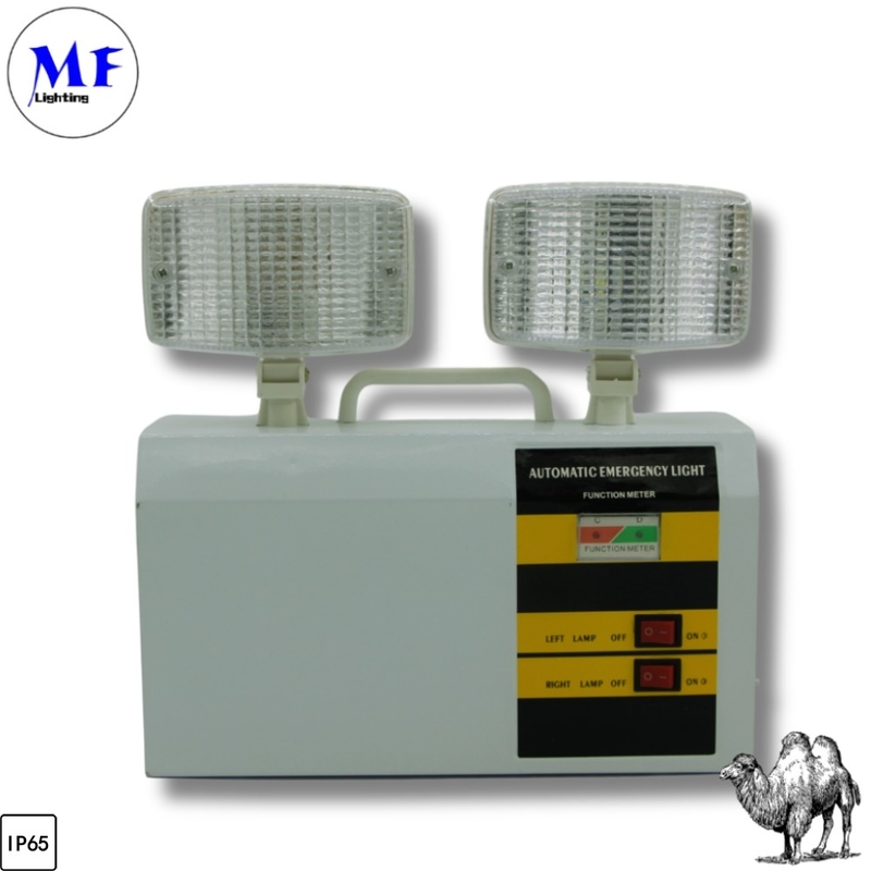 5years Warranty 3hours Battery Backup Time IP65 Water Fire Proof Wall Mount Factory Warehouse Hotel Office White Super Bright LED Emergency Exit Sign Light
