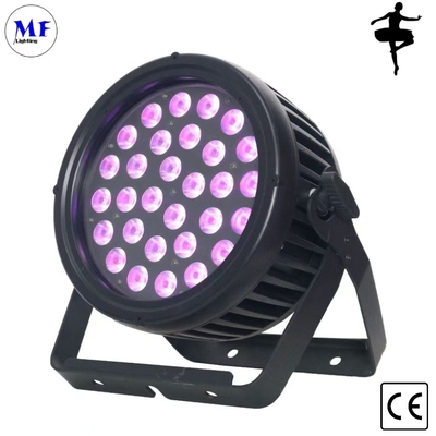 300 واط IP65 RGBW LED PAR الضوء مرحلة الضوء 5 سنوات الضمان مضاد للماء يلمع مجانا DMX512 التحكم في الإشارات