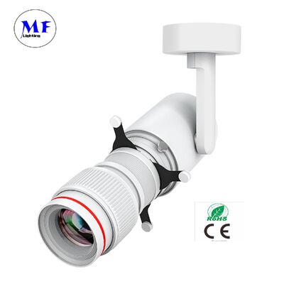 جهاز عرض LED قابل للتشكيل بشعار Gobo ضوء أبيض قابل للتكبير Dali Dim IP65 Ra97+ معرض فني متحف
