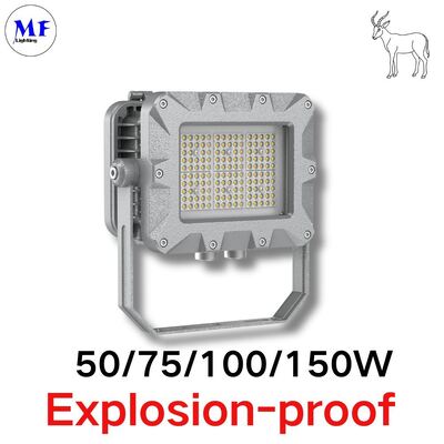 سعر المصنع معتمد ATEX IECEx مصباح LED مقاوم للانفجار من الألومنيوم المصبوب للمصانع النفط والغاز ومحطات الغاز الطبيعي المسال والمناجم ومنصات النفط البحرية والسفن البحرية