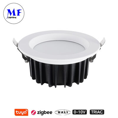 سعر المصنع IP40 CCT قابل للتعديل Triac Dali Tuya Dimmable Smart Zigbee 15W SMD LED سبوت لايت مدمج للإضاءة للمطابخ والمساحات الصناعية والتجارية والبيع بالتجزئة