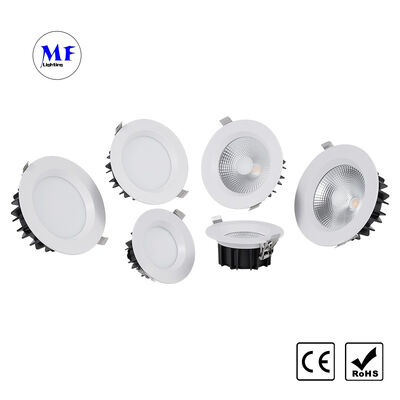 سعر المصنع IP40 SMD LED ضوء أسفل السقف المنسحب ، Triac 0-10V Dali Dali-2 Dt6 Dt8 قابل للتخفيف ، Smart Zigbee Tuya WiFi Control ، ضوء أسفل الداخلي للمكتب