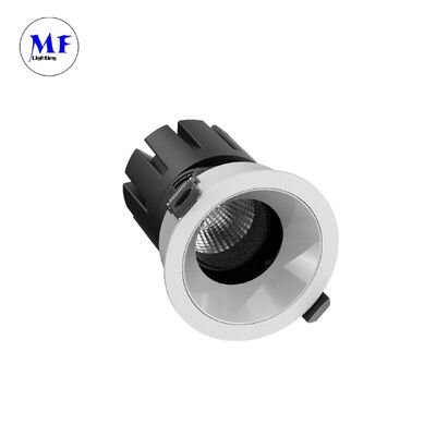 إضاءة سبوت LED قابلة للتعديل 5CCT مضادة للتوهج بشرائح COB 0-10V/Dali/dali-2 قابلة للتعتيم، إضاءة سبوت LED، إضاءة سفلية LED